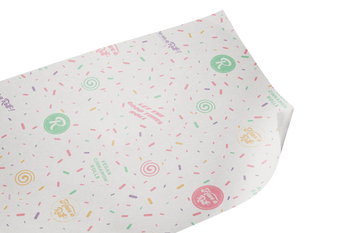 White greaseproof paper